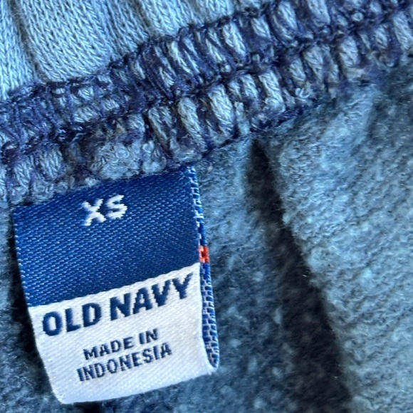 Old Navy Sweatpants Blue Tie-Dye Women's Size XS - Picture 4 of 8